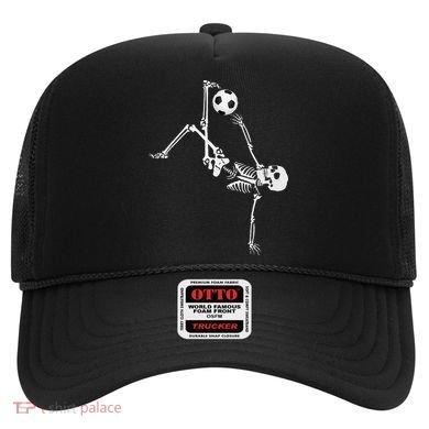 Soccer Skeleton Halloween Soccer Bicycle Kick Hat