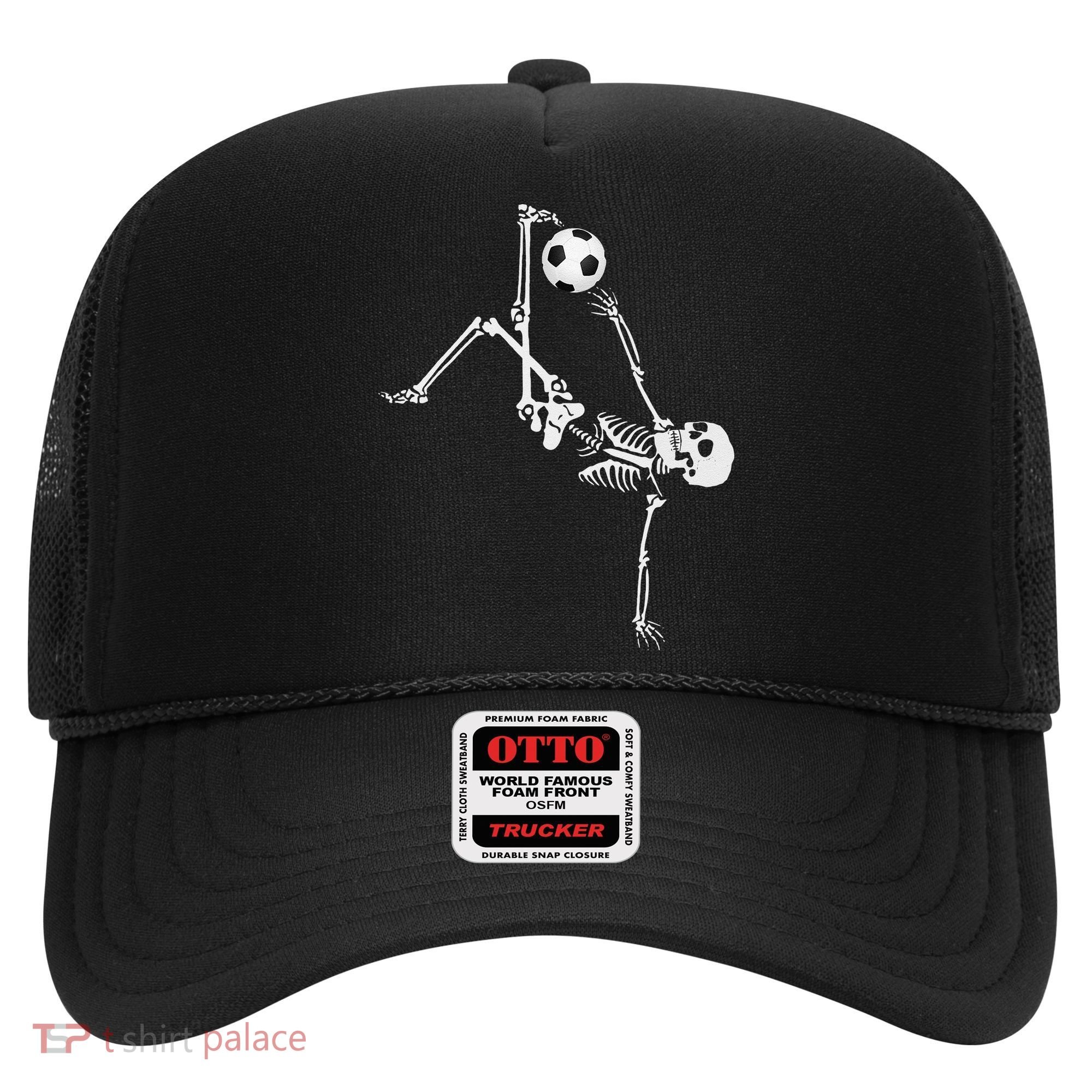 Soccer Skeleton Halloween Soccer Bicycle Kick Hat