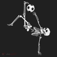 Soccer Skeleton Halloween Soccer Bicycle Kick Hat thumb 2