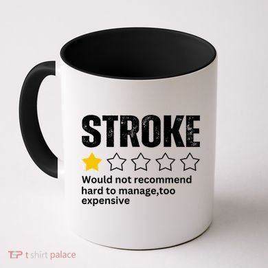 Stroke Survivor Heart Disease Warrior Fighter Cardiac Arrest Gift Coffee Mug