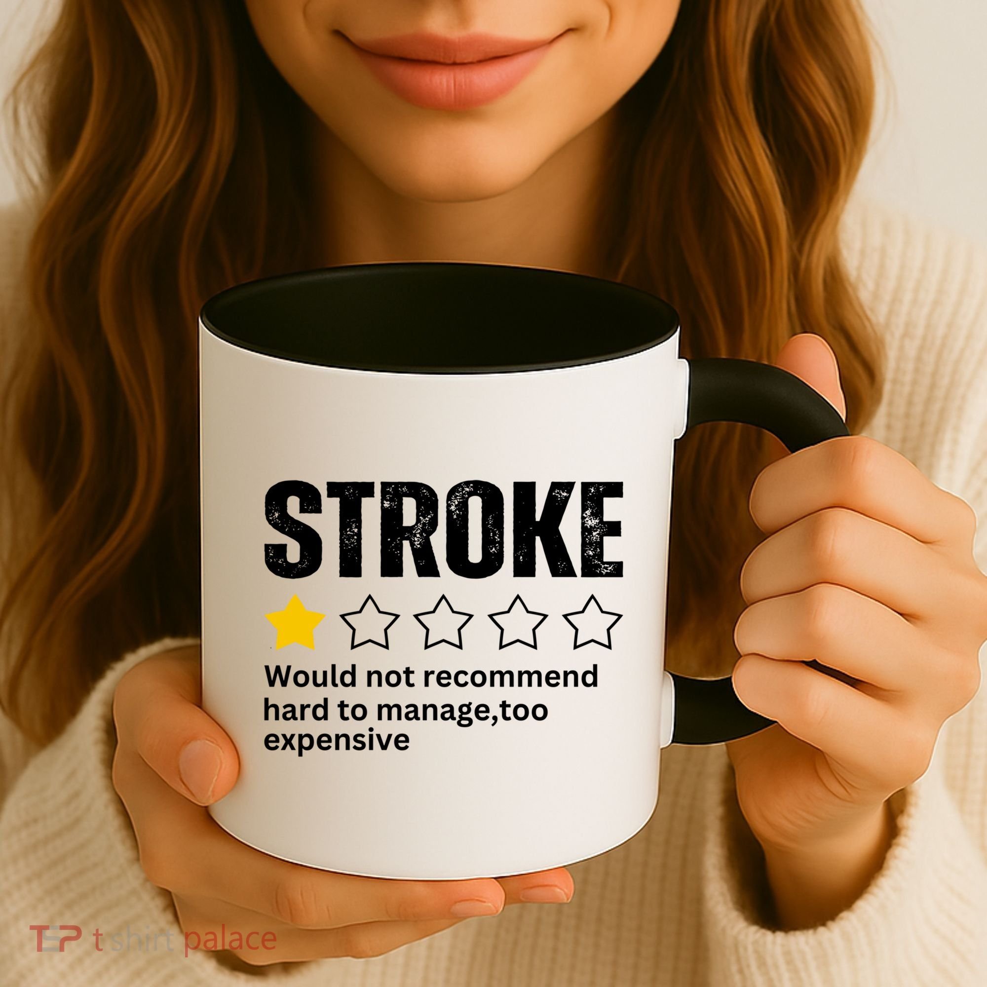 Stroke Survivor Heart Disease Warrior Fighter Cardiac Arrest Gift Coffee Mug