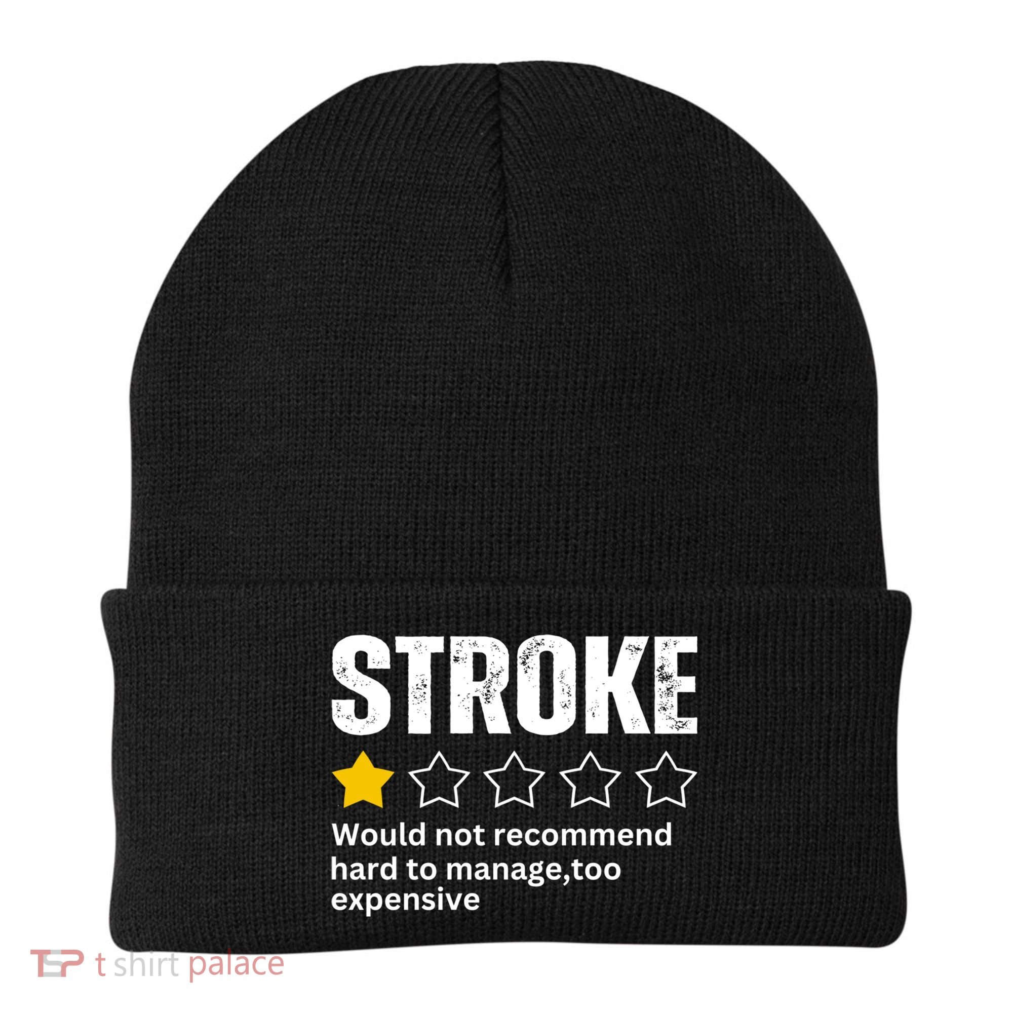Stroke Survivor Heart Disease Warrior Fighter Cardiac Arrest Gift Beanie