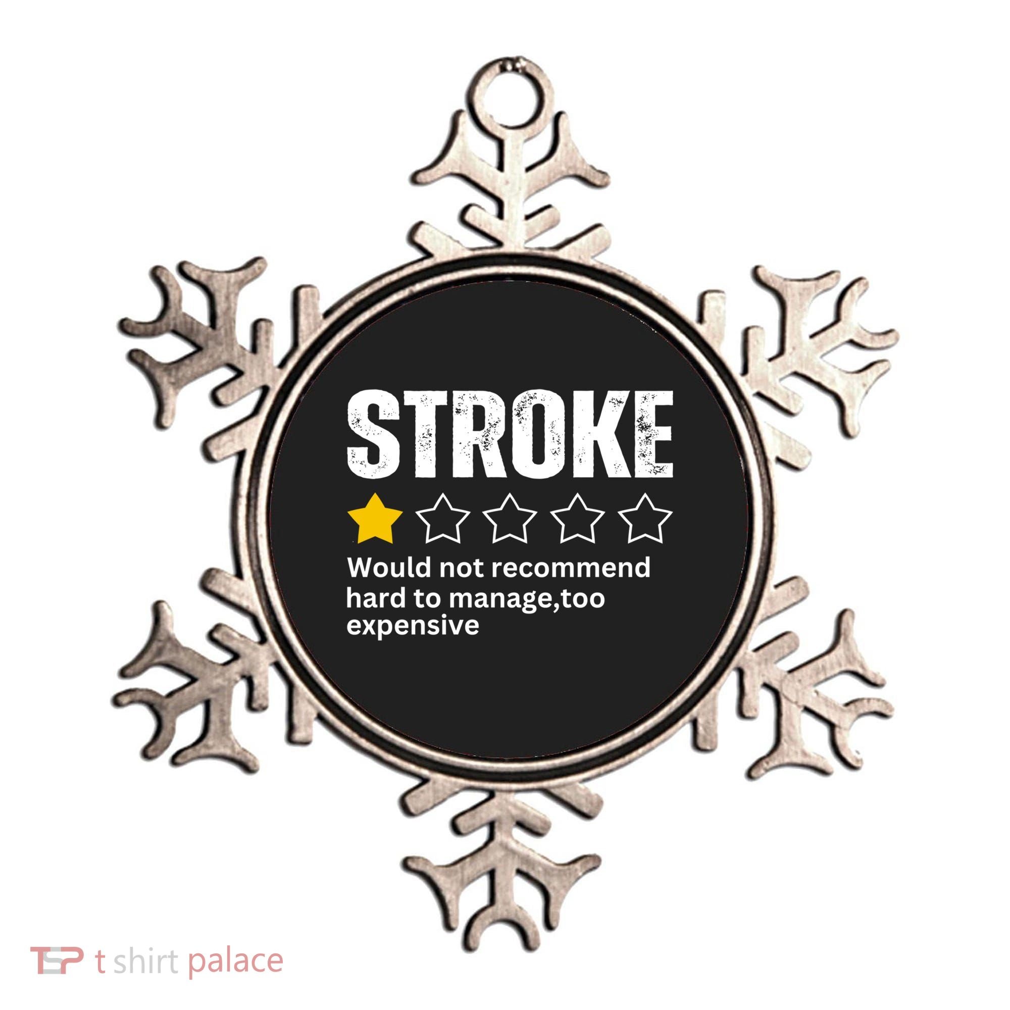 Stroke Survivor Heart Disease Warrior Fighter Cardiac Arrest Gift Ornament