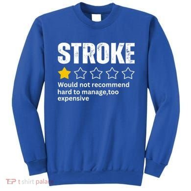 Stroke Survivor Heart Disease Warrior Fighter Cardiac Arrest Gift Sweatshirt