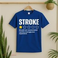 Stroke Survivor Heart Disease Warrior Fighter Cardiac Arrest Gift T-Shirt thumb 2