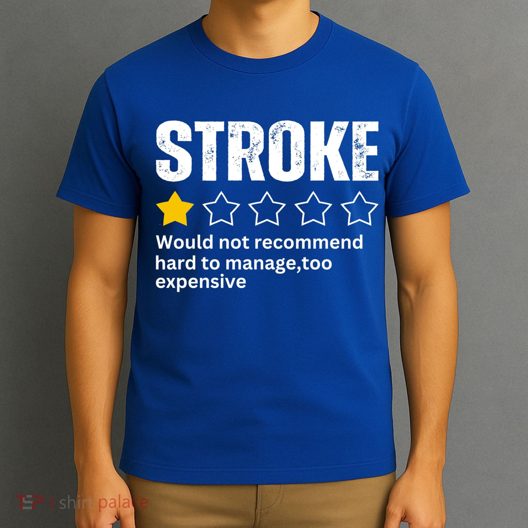 Stroke Survivor Heart Disease Warrior Fighter Cardiac Arrest Gift T-Shirt