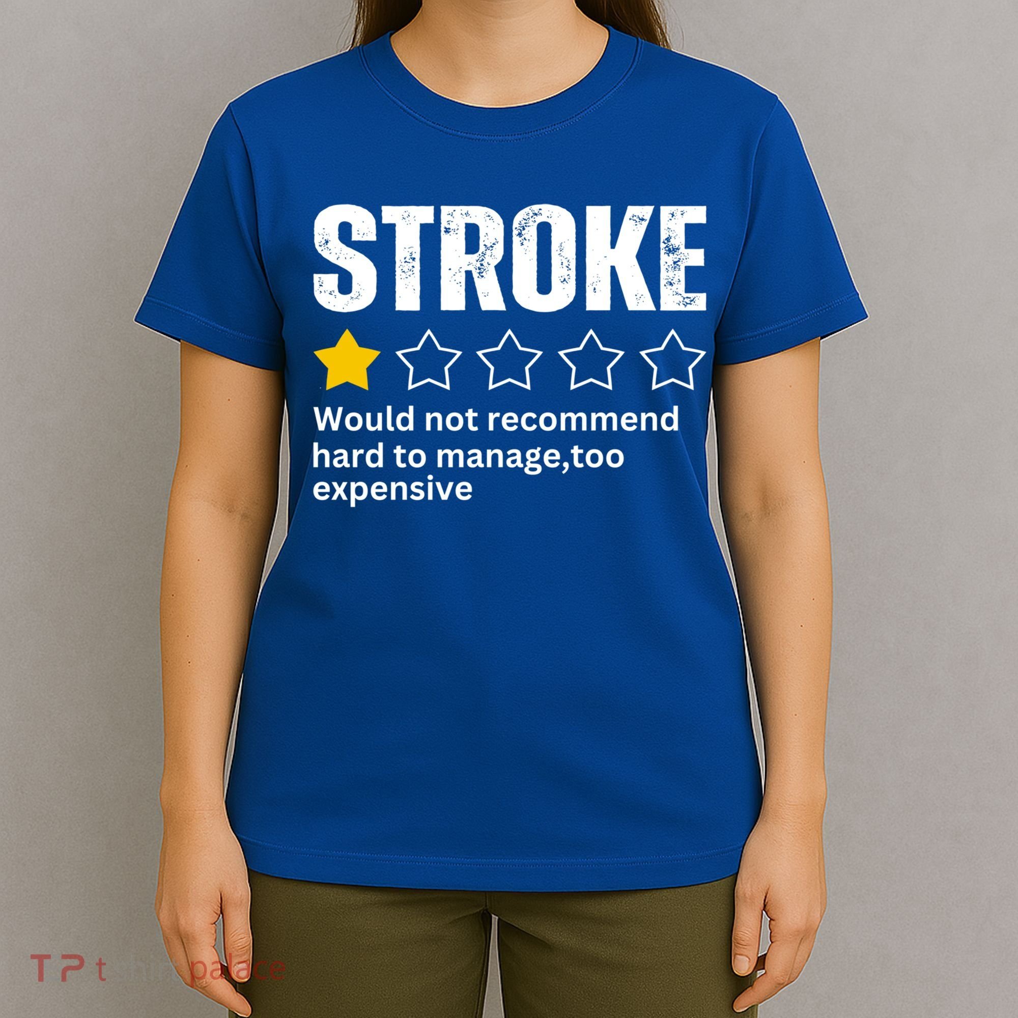 Stroke Survivor Heart Disease Warrior Fighter Cardiac Arrest Gift T-Shirt
