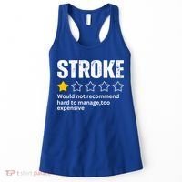 Stroke Survivor Heart Disease Warrior Fighter Cardiac Arrest Gift Women's Tank Top thumb 0