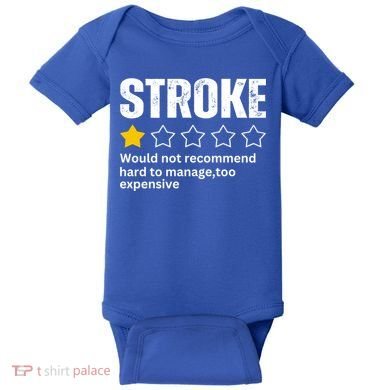 Stroke Survivor Heart Disease Warrior Fighter Cardiac Arrest Gift Baby Bodysuit