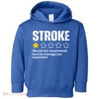 Stroke Survivor Heart Disease Warrior Fighter Cardiac Arrest Gift Toddler Hoodie thumb 0