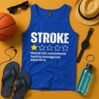 Stroke Survivor Heart Disease Warrior Fighter Cardiac Arrest Gift Tank Top thumb 4