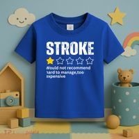 Stroke Survivor Heart Disease Warrior Fighter Cardiac Arrest Gift Toddler T-Shirt thumb 3