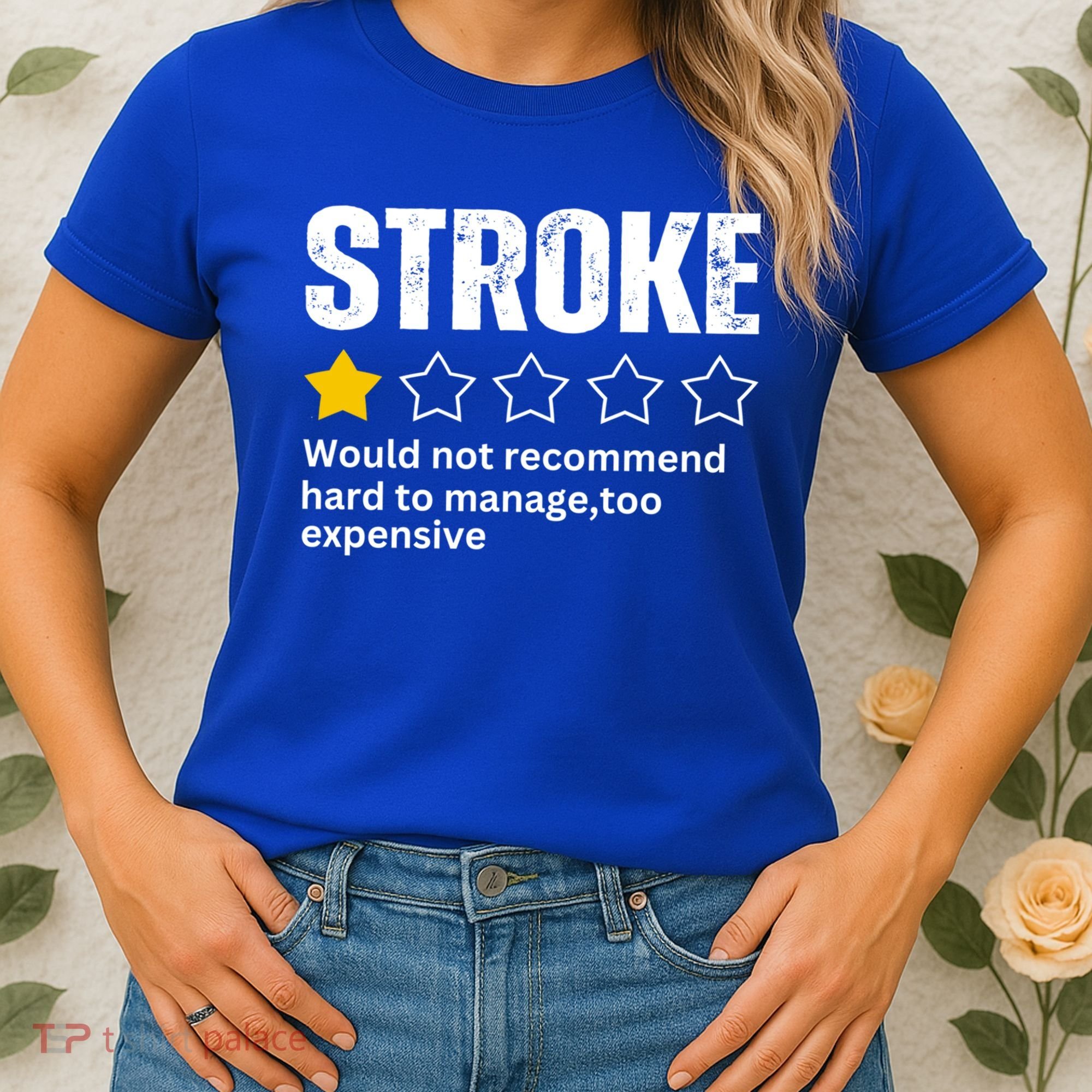 Stroke Survivor Heart Disease Warrior Fighter Cardiac Arrest Gift Women's T-Shirt