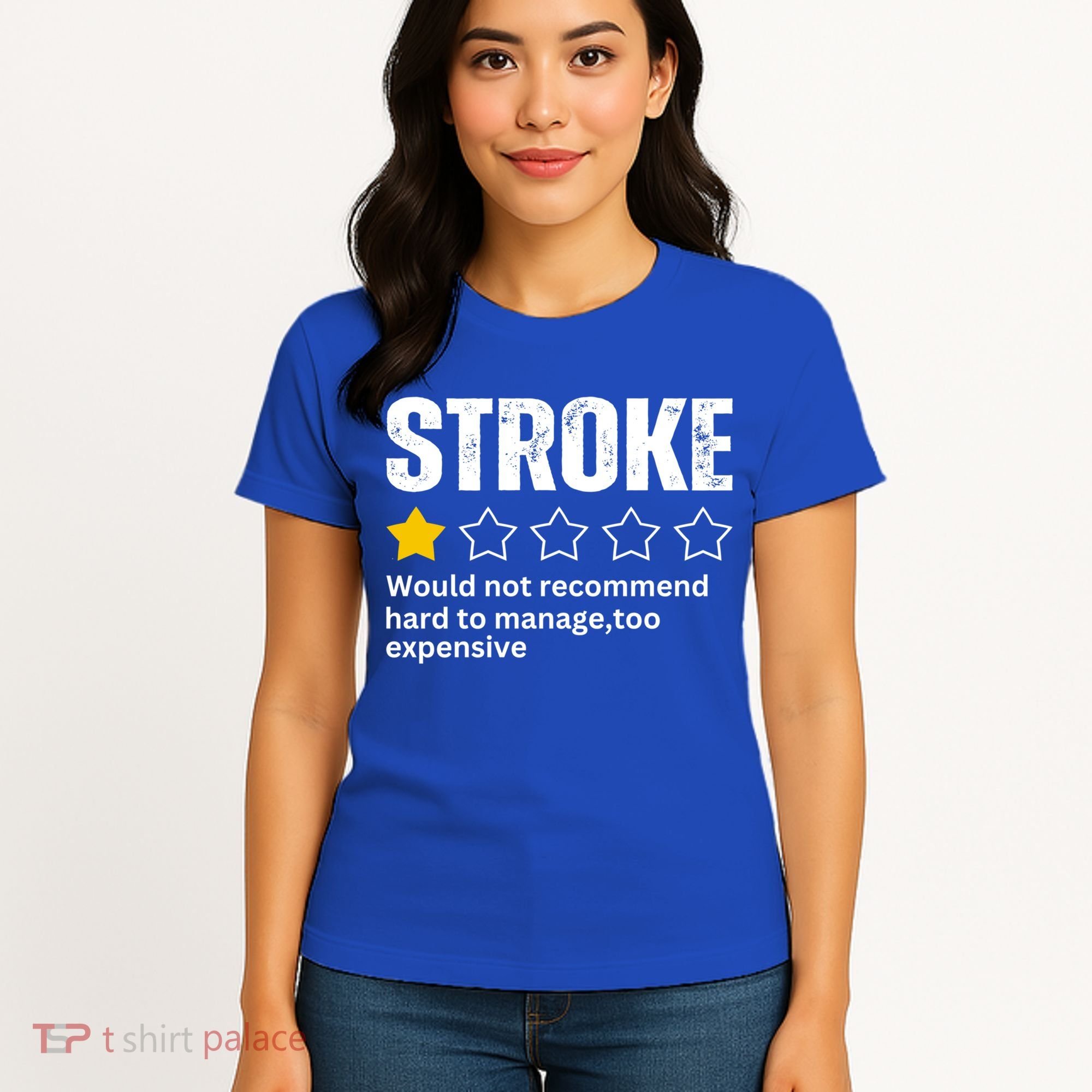 Stroke Survivor Heart Disease Warrior Fighter Cardiac Arrest Gift Women's T-Shirt