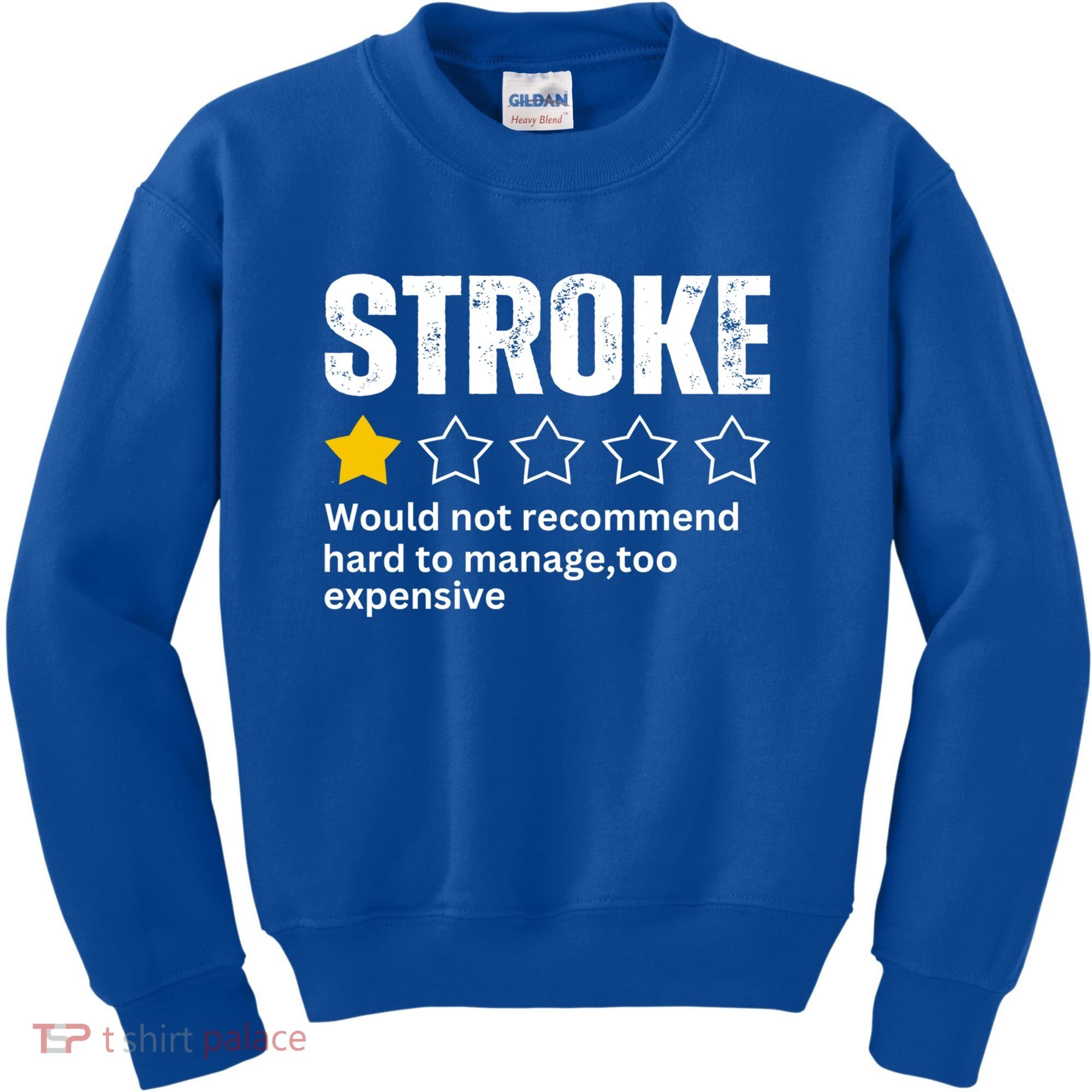 Stroke Survivor Heart Disease Warrior Fighter Cardiac Arrest Gift Kids Sweatshirt