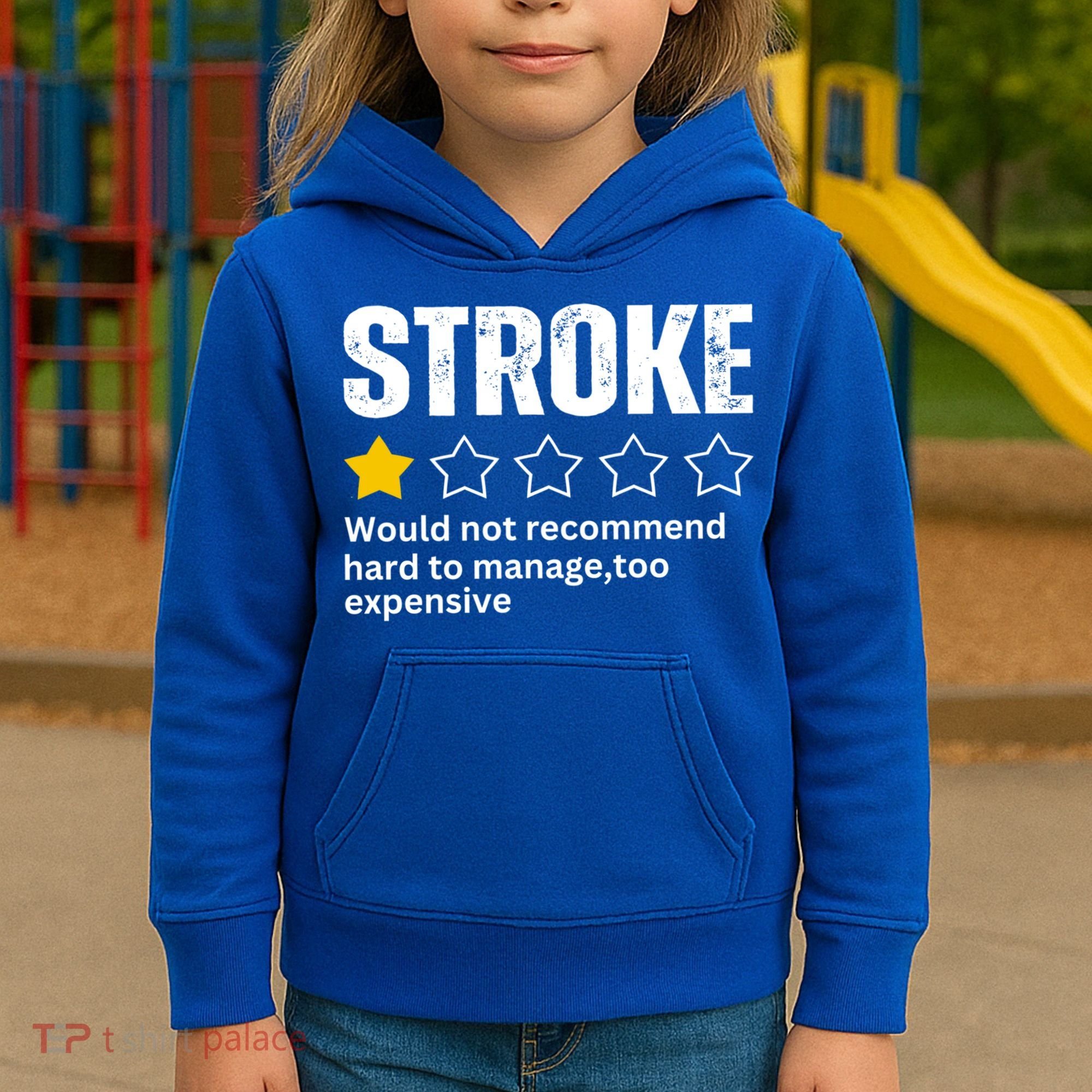 Stroke Survivor Heart Disease Warrior Fighter Cardiac Arrest Gift Kids Hoodie