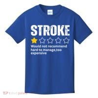 Stroke Survivor Heart Disease Warrior Fighter Cardiac Arrest Gift Kids T-Shirt thumb 0