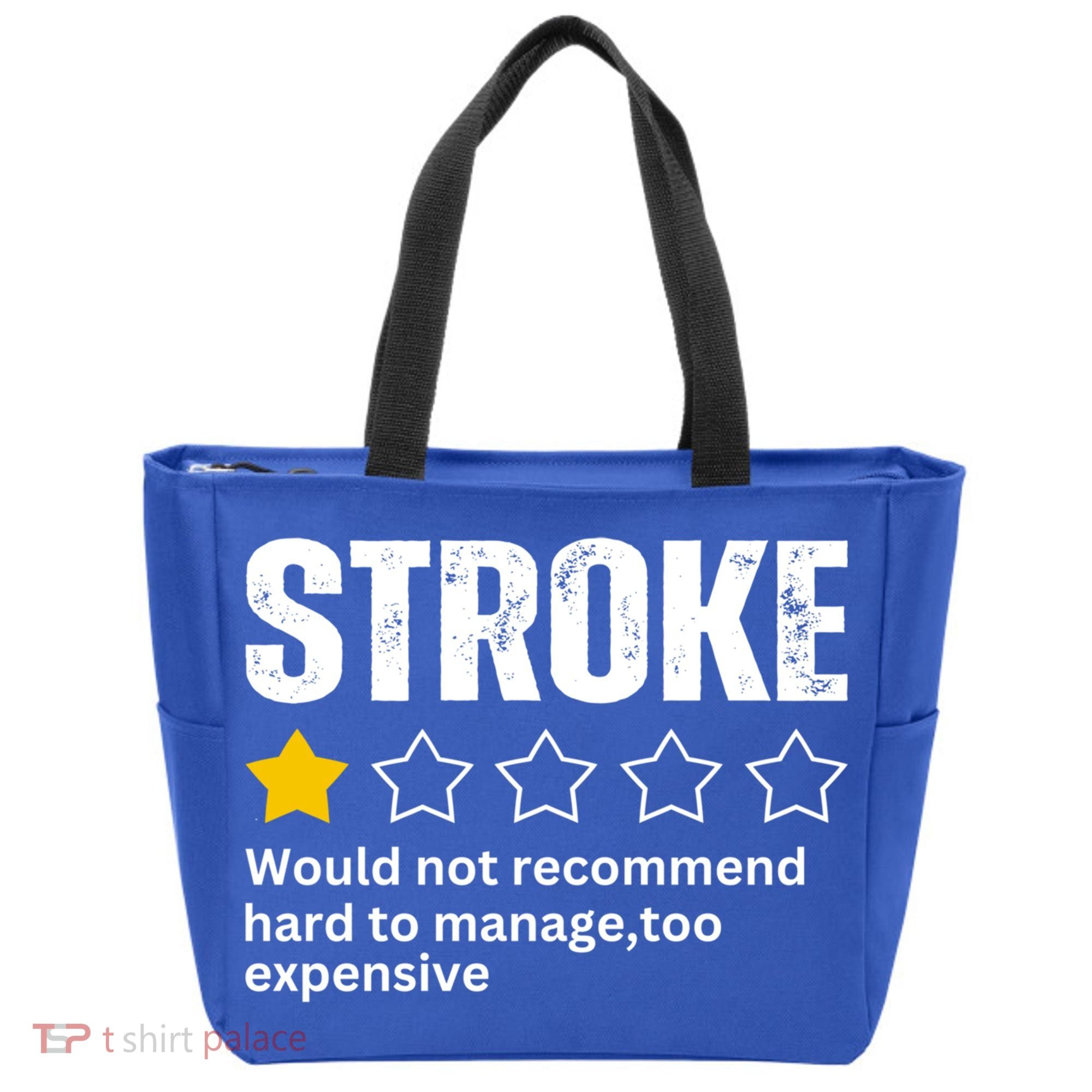 Stroke Survivor Heart Disease Warrior Fighter Cardiac Arrest Gift Tote Bag