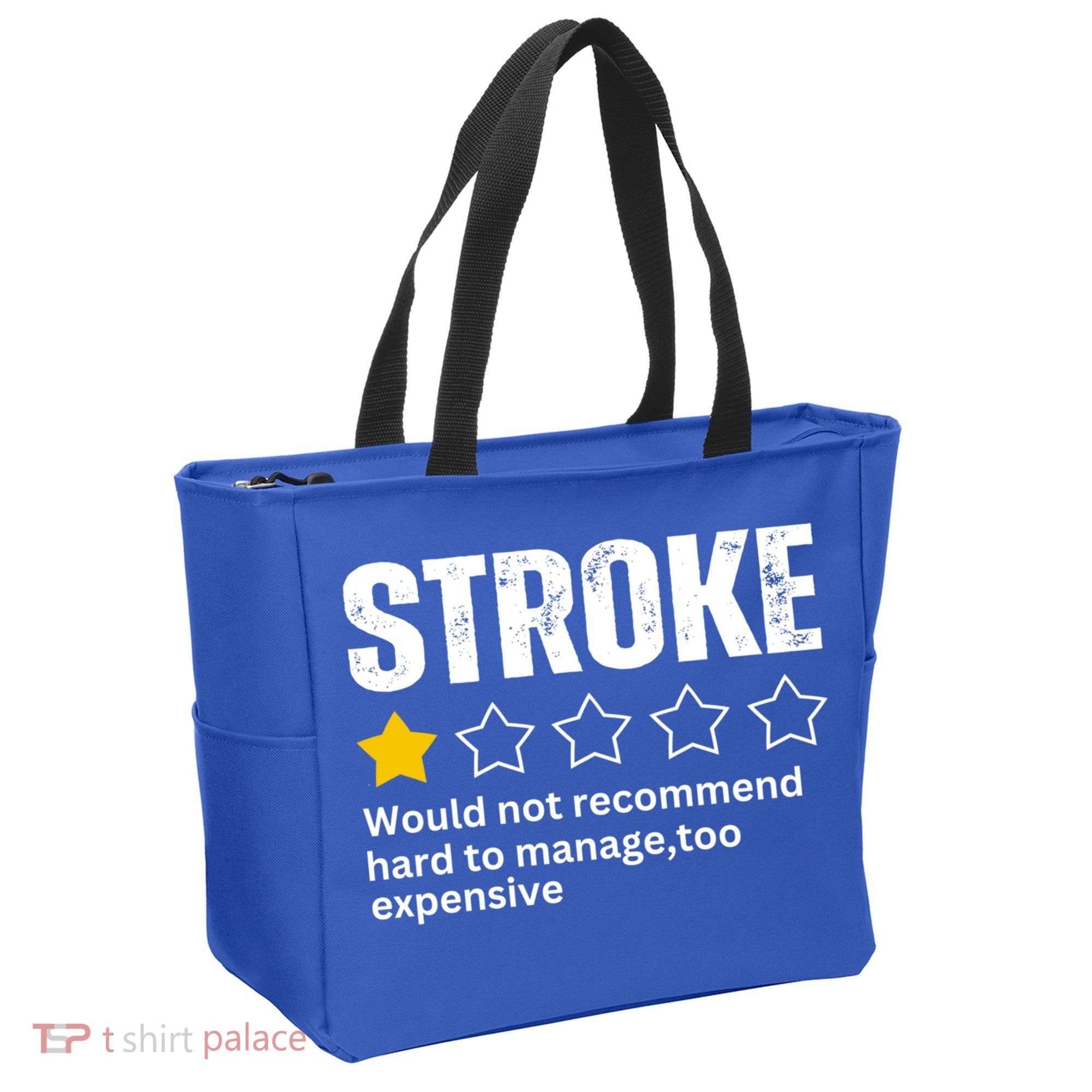 Stroke Survivor Heart Disease Warrior Fighter Cardiac Arrest Gift Tote Bag