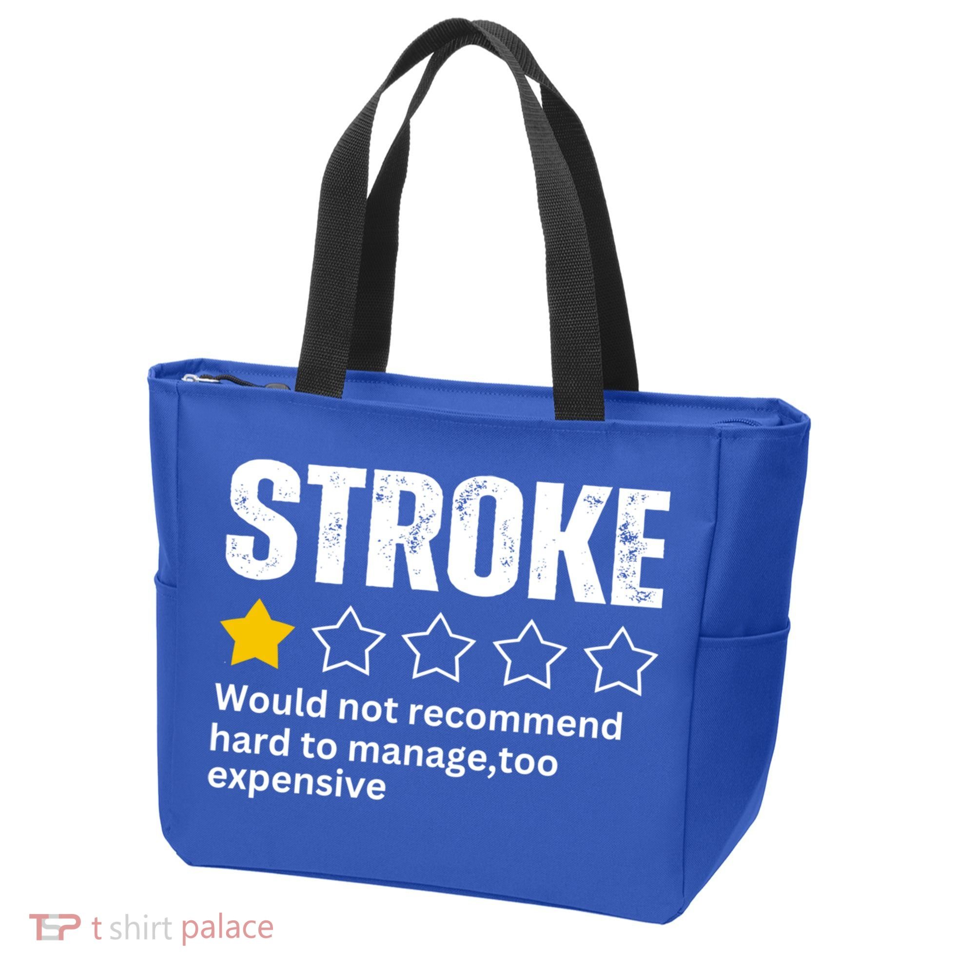 Stroke Survivor Heart Disease Warrior Fighter Cardiac Arrest Gift Tote Bag