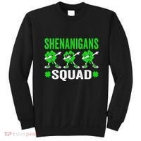 Shenanigans Squad Happy st patrick green shamrocks Sweatshirt thumb 0