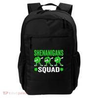 Shenanigans Squad Happy st patrick green shamrocks Backpack thumb 0