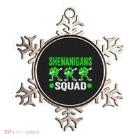 Shenanigans Squad Happy st patrick green shamrocks Ornament thumb 0