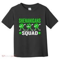 Shenanigans Squad Happy st patrick green shamrocks Toddler T-Shirt thumb 0