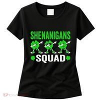 Shenanigans Squad Happy st patrick green shamrocks Women's T-Shirt thumb 0