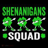 Shenanigans Squad Happy st patrick green shamrocks Women's T-Shirt thumb 6
