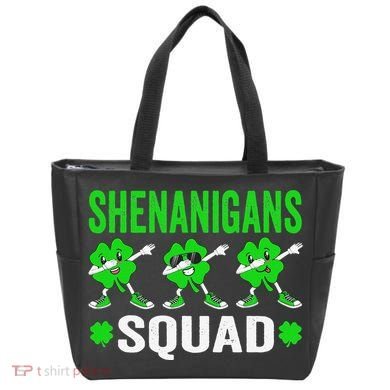 Shenanigans Squad Happy st patrick green shamrocks Bag