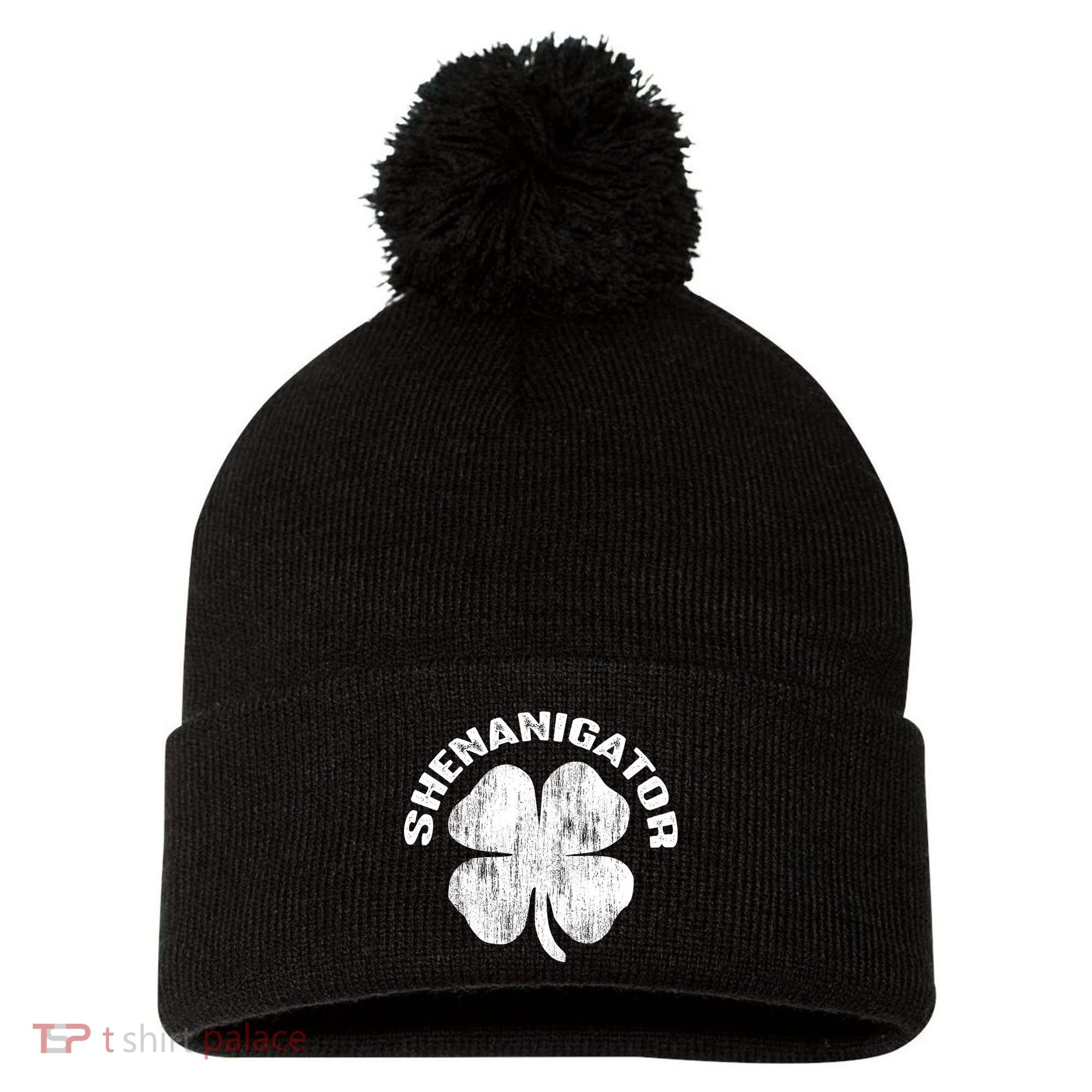 Shenanigator Pom Pom 12in Knit Beanie