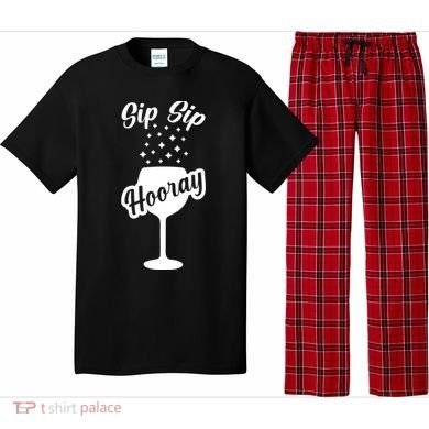 Sip Sip Hooray Bachelorette Gift Pajama Set