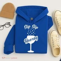 Sip Sip Hooray Bachelorette Gift Hoodie thumb 4