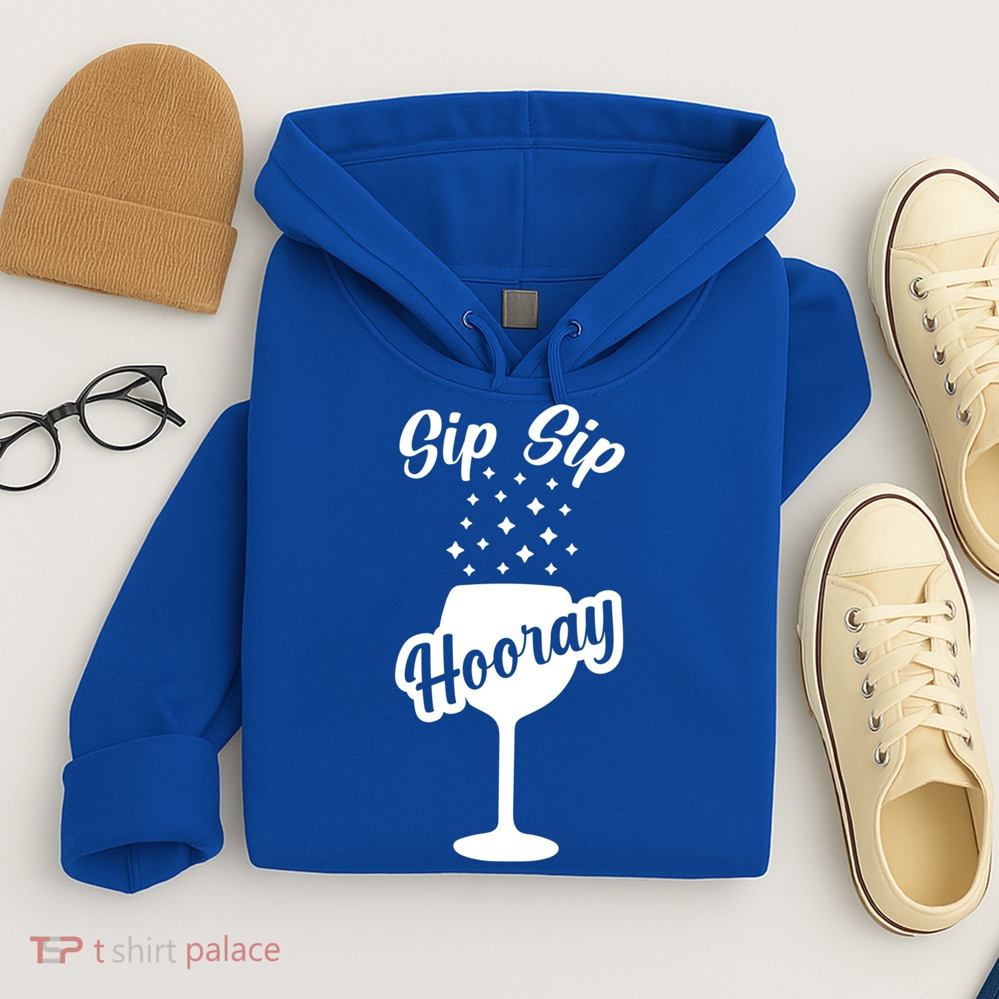 Sip Sip Hooray Bachelorette Gift Hoodie