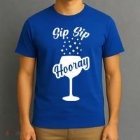 Sip Sip Hooray Bachelorette Gift T-Shirt thumb 3