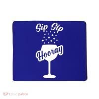 Sip Sip Hooray Bachelorette Gift Mousepad thumb 0