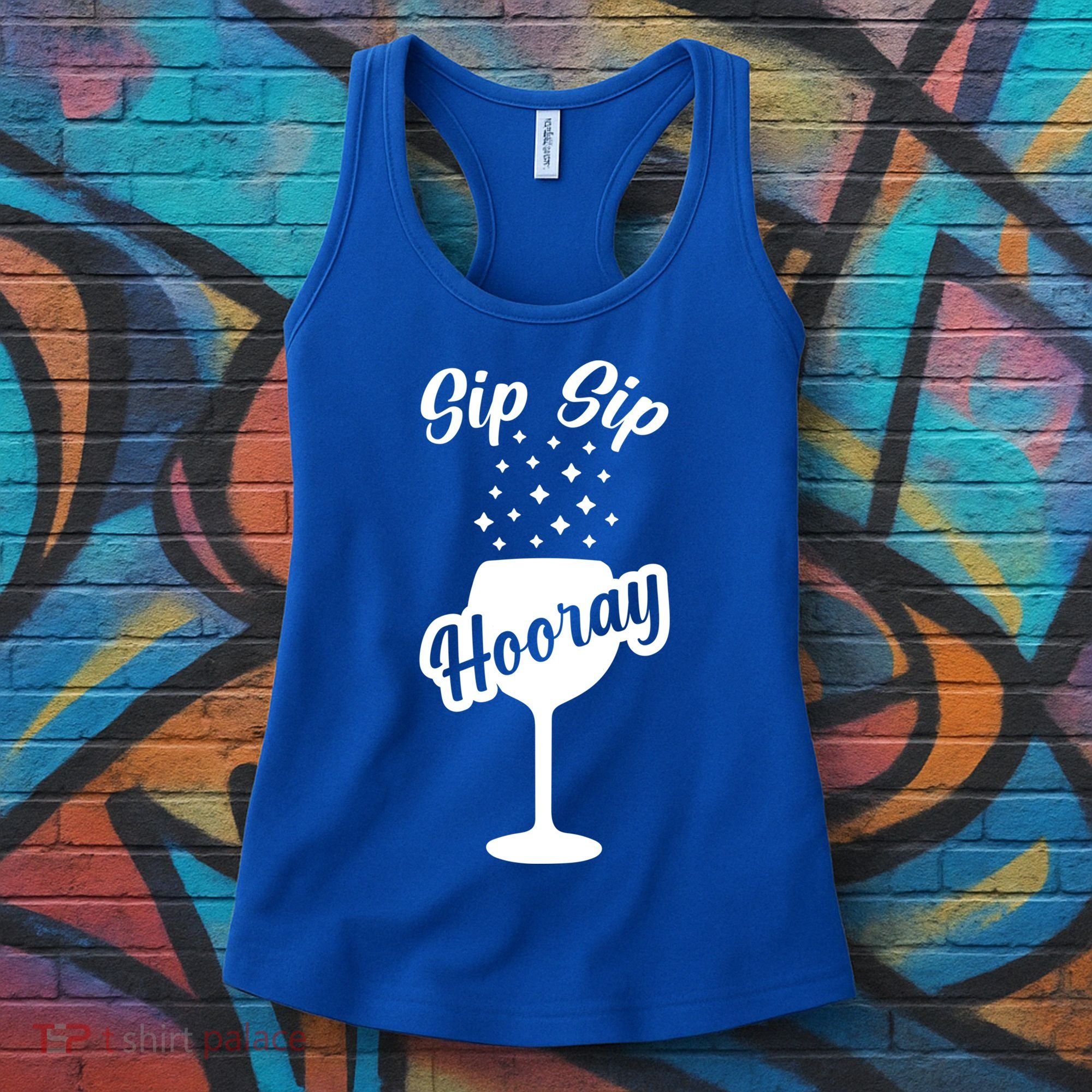 Sip Sip Hooray Bachelorette Gift Women's Tank Top