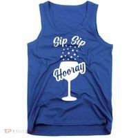 Sip Sip Hooray Bachelorette Gift Tank Top thumb 0