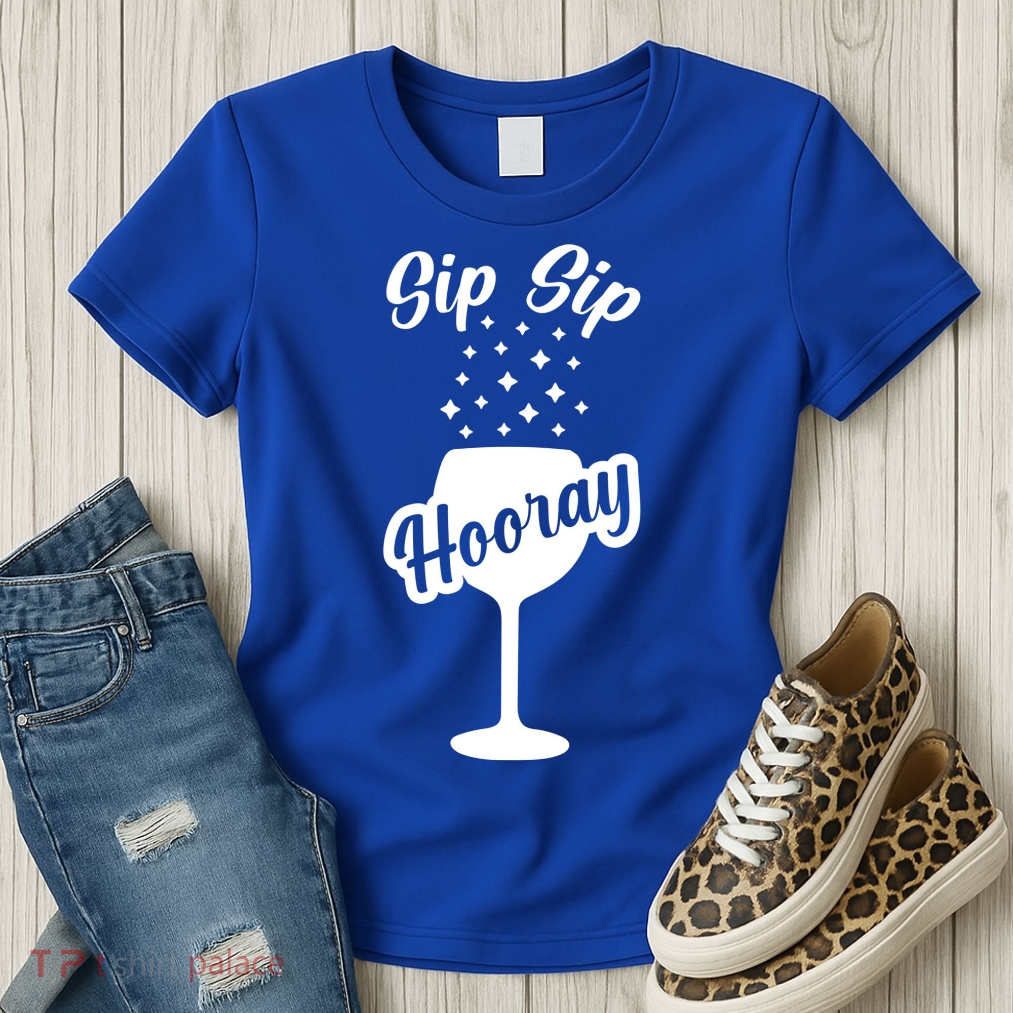 Sip Sip Hooray Bachelorette Gift Women's T-Shirt