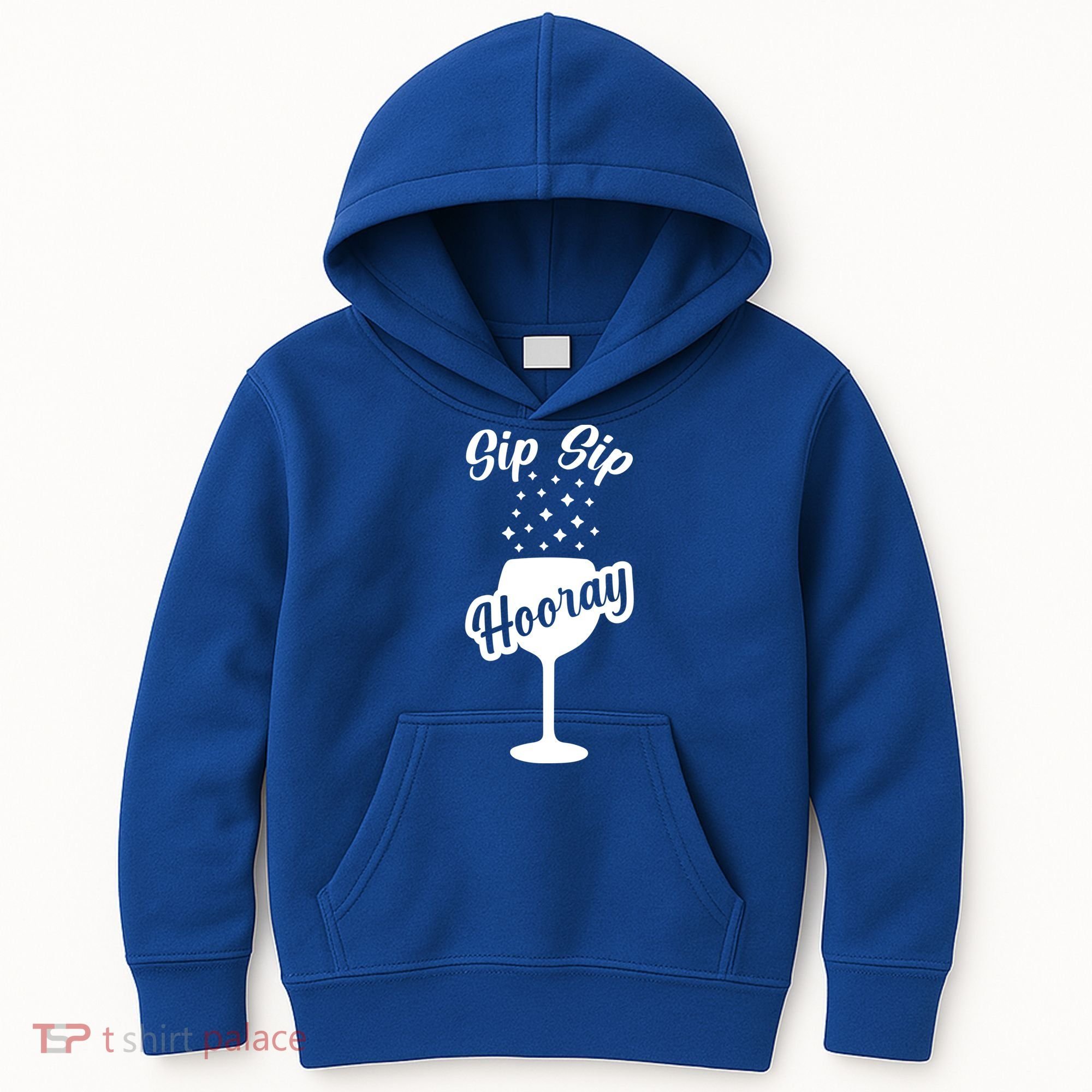 Sip Sip Hooray Bachelorette Gift Kids Hoodie