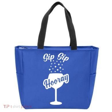Sip Sip Hooray Bachelorette Gift Tote Bag