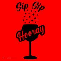 Sip Sip Hooray Bachelorette Gift Santa Hat thumb 1