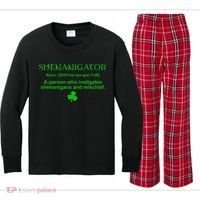 Shenanigator Kids Long Sleeve Plaid Pajama Set thumb 0