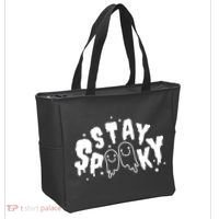 Stay Spooky Halloween Festive Tote Bag thumb 2