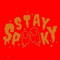 Stay Spooky Halloween Festive Santa Hat thumb 1