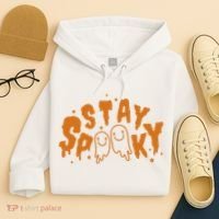 Stay Spooky Halloween Festive Hoodie thumb 4