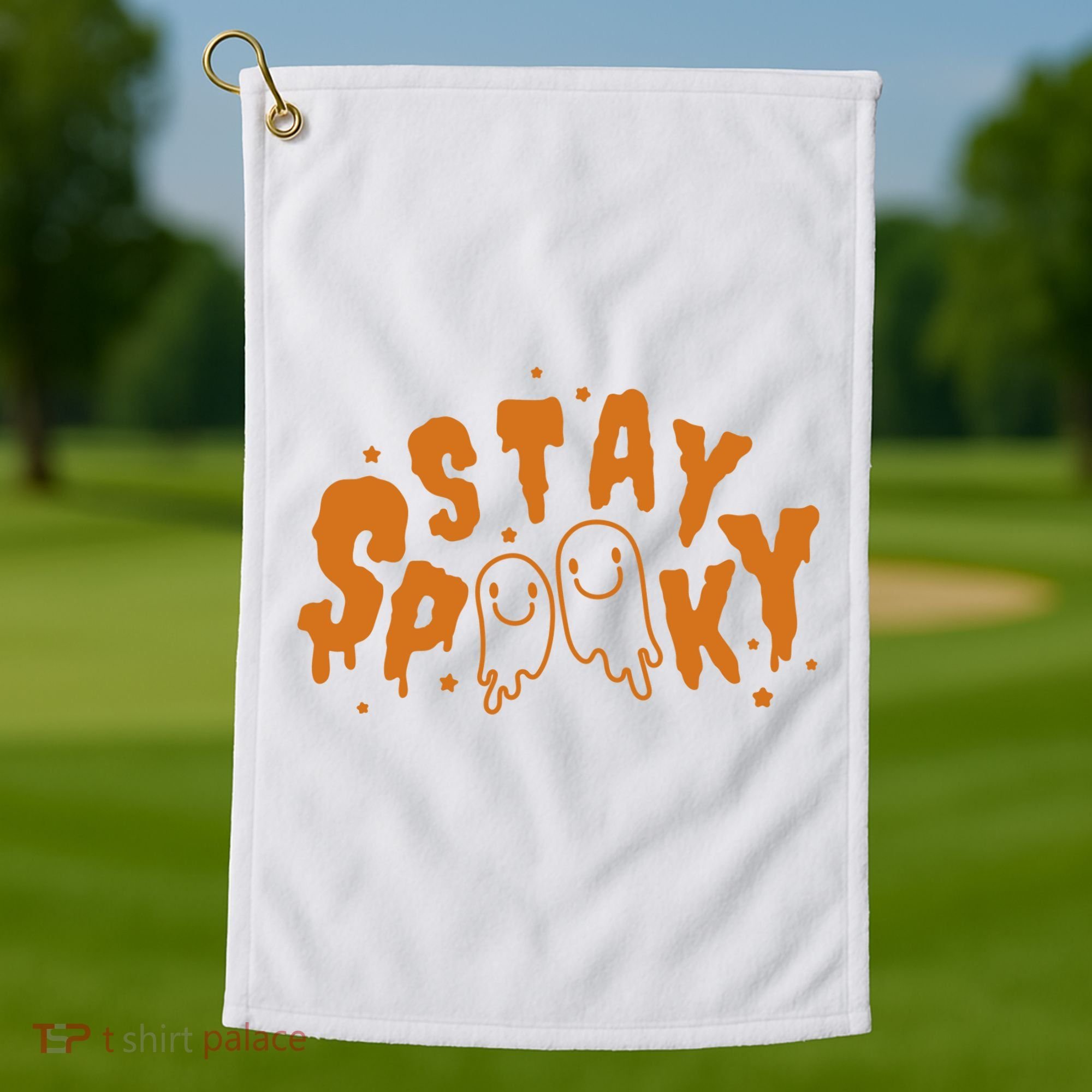 Stay Spooky Halloween Festive Golf Towel