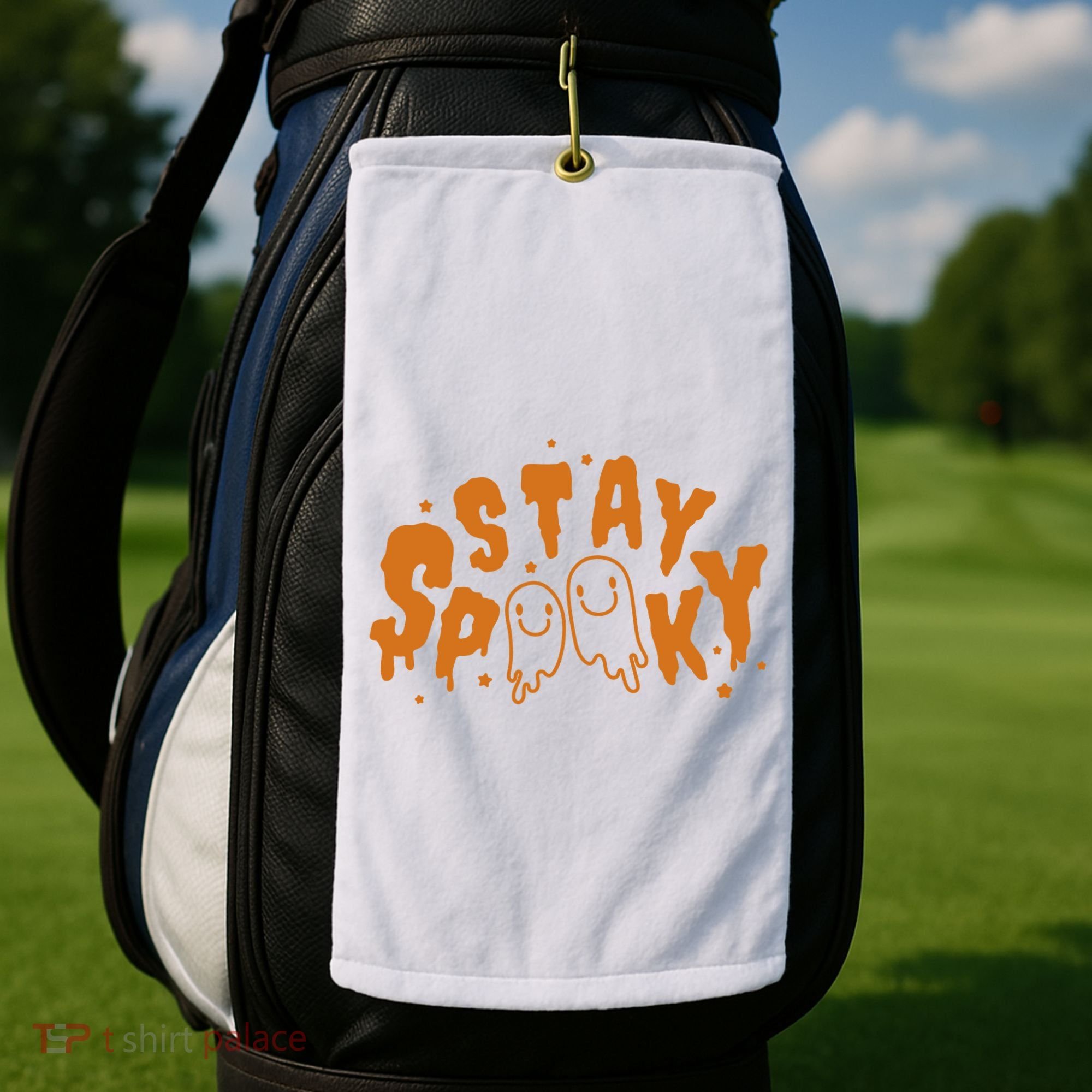 Stay Spooky Halloween Festive Golf Towel