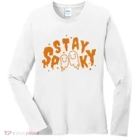 Stay Spooky Halloween Festive Women's Long Sleeve Shirt thumb 0